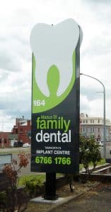 Dentist Signs Versatile Digital Signage 157x300