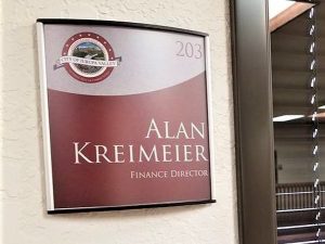 Anaheim Room ID Signs wayfinding door sign room id 1 300x225