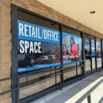 FOR LEASE Window Graphics and Signs Close Vacancies in Retail Shopping Centers in Anaheim, CA!