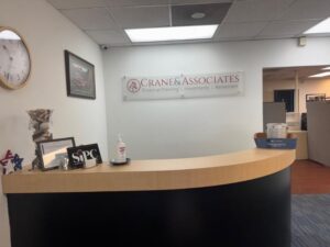 custom frosted acrylic lobby sign panels for offices in fullerton, ca
