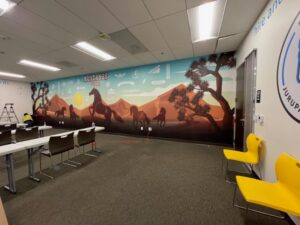 Custom wall graphic designs for conference and training rooms in orange county, ca