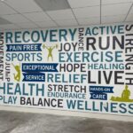 Word Wall Graphics for Physical Therapy Facilities in Orange County, CA!